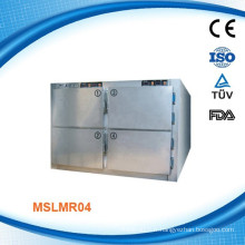 MSLMR04W Approvisionnement CE et Réfrigérateurs corporels supérieurs de corps mortuaires - Réfrigérateur pour corps à corps à quatre corps